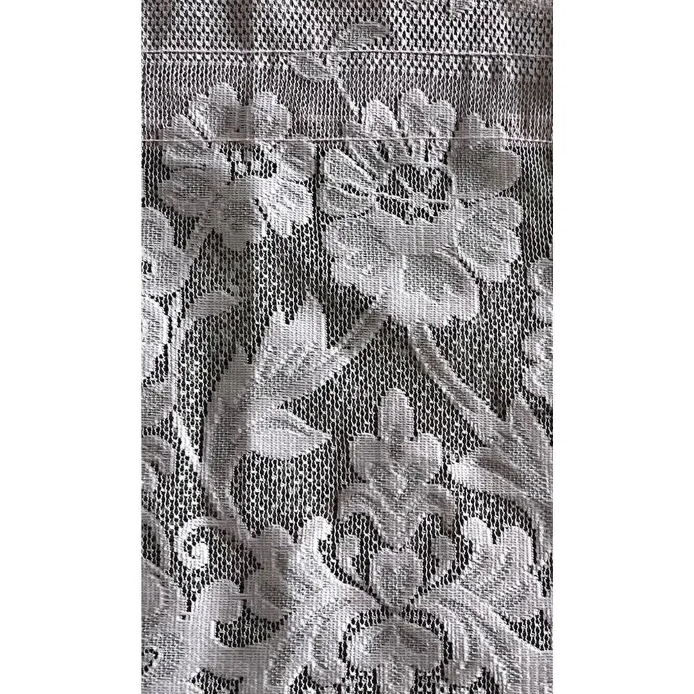 JCP Home Shari Mauve Pink Lace Floral 1 Piece ONLY Swag Valance 42